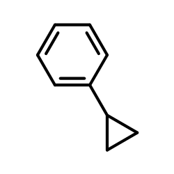 Cyclopropylbenzene Structure