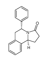 1,5,6,10bα-tetrahydro-5α-phenylpyrrolo<2,1-a>isoquinolin-3(2H)-one结构式