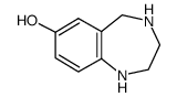 2,3,4,5-四氢-1H-苯并[e][1,4]二氮杂卓-7-醇结构式
