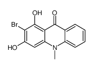 2-bromo-1,3-dihydroxy-10-methylacridin-9-one结构式