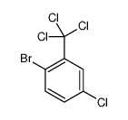 1-bromo-4-chloro-2-(trichloromethyl)benzene Structure