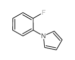 1-(2-fluorophenyl)pyrrole结构式