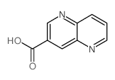 1,5-Naphthyridine-3-carboxylic acid Structure
