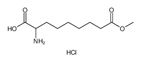 Nonanedioic acid, 2-amino-, 9-methyl ester, hydrochloride Structure