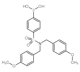 4-[双(4-甲氧基苄基)磺酰胺基]苯硼酸图片