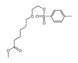 methyl 6-[2-(4-methylphenyl)sulfonyloxyethoxy]hexanoate Structure