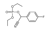[cyano-(4-fluorophenyl)methyl] diethyl phosphate结构式