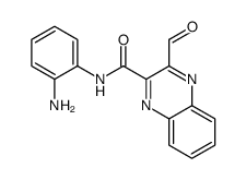 N-(2-aminophenyl)-3-formylquinoxaline-2-carboxamide结构式