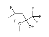 1,1,1,4,4,4-hexafluoro-2-methoxybutan-2-ol结构式