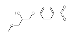 1-methoxy-3-(4-nitrophenoxy)propan-2-ol Structure