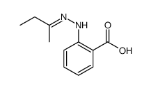 Benzoic acid, o-(sec-butylidenehydrazino)- (7CI)结构式