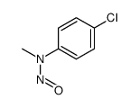 N-(4-chlorophenyl)-N-methylnitrous amide Structure