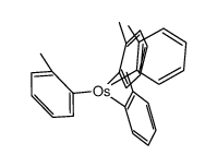 tetrakis(2-methylphenyl)osmium(IV) Structure