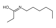N-Hexylpropionamide结构式