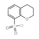 苯并二氢吡喃-8-磺酰氯结构式