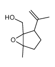 (5-methyl-2-prop-1-en-2-yl-6-oxabicyclo[3.1.0]hexan-1-yl)methanol结构式