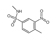 2-nitro-4-<(N-methylamino)sulfonyl>toluene结构式