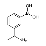 B-[3-(2-氨基乙基)苯基]硼酸结构式
