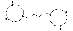 1-[4-(1,4,7-triazonan-1-yl)butyl]-1,4,7-triazonane结构式