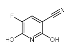 2,6-二羟基-5-氟-3-氰基吡啶结构式