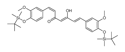 (1E,4Z,6E)-1,7-Bis[4-[[(1,1-dimethylethyl)dimethylsilyl]oxy]-3-Methoxyphenyl]-5-hydroxy-1,4,6-heptatrien-3-one picture