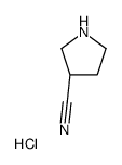 (R)-Pyrrolidine-3-carbonitrile hydrochloride Structure