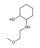 2-((2-Methoxyethyl)amino)cyclohexanol Structure