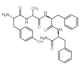 (PHE4)-DERMORPHIN (1-4) AMIDE结构式