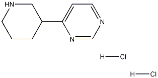 4-(piperidin-3-yl)pyrimidine 2HCl Structure