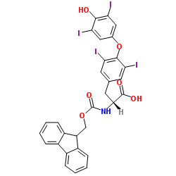 FMOC-D-THYROXINE structure