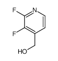 (2,3-Difluoropyridin-4-yl)methanol Structure