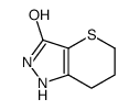 Thiopyrano[3,2-c]pyrazol-3(5H)-one,1,2,6,7-tetrahydro- Structure