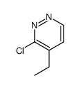3-Chloro-4-ethylpyridazine Structure
