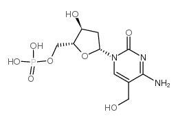5-hydroxymethyldeoxycytidylic acid Structure