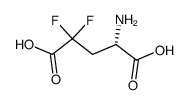 4,4-difluoroglutamic acid Structure
