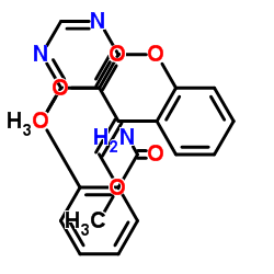 methyl (E)-2-[2-[6-(2-carbamoylphenoxy)pyrimidin-4-yl]oxyphenyl]-3-methoxyprop-2-enoate Structure