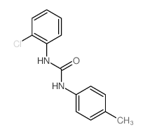 1-(2-chlorophenyl)-3-(4-methylphenyl)urea结构式