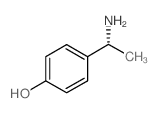 (R)-4-(1-氨基乙基)苯酚 (S)-羟基丁二酸盐结构式