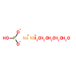 亚磷酸氢二钠五水合物结构式