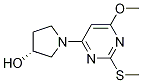 (R)-1-(6-甲氧基-2-甲基硫基-嘧啶-4-基)-吡咯烷-3-醇结构式
