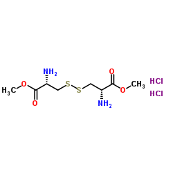 D-胱氨酸二甲酯二盐酸盐结构式