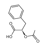 (R)-2-acetoxy-3-phenylpropanoic acid结构式