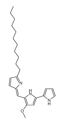 prodigiosin 25C structure