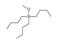 tributyl(methoxy)silane Structure