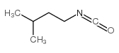 1-异氰酰基-3-甲基丁烷结构式