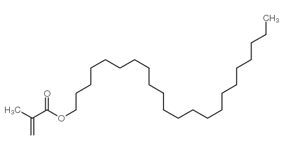 2-甲基-2-丙烯酸二十二烷基酯结构式