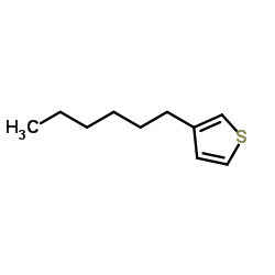 3-hexylthiophene Structure