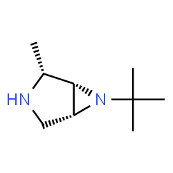 3,6-Diazabicyclo[3.1.0]hexane,6-(1,1-dimethylethyl)-2-methyl-,[1S-(1-alpha-,2-bta-,5-alpha-)]-(9CI) Structure