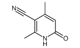 6-羟基-2,4-二甲基烟腈结构式