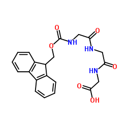 Fmoc-三甘肽结构式